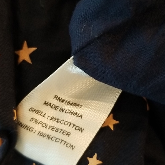 Zest Is Everything Cropped Jumpsuit XL L Stars - Picture 7 of 7